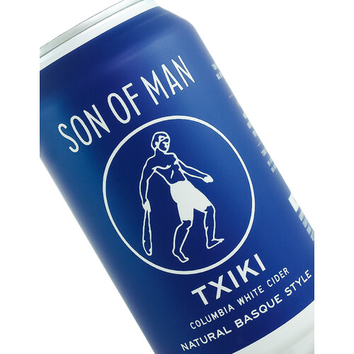 Son Of Man "Txiki" Columbia White Cider Natural Basque Style 12oz Can - Columbia River Gorge, OR Son Of Man "Txiki" Columbia White Cider Natural Basque Style 12oz Can - Columbia River Gorge, OR
