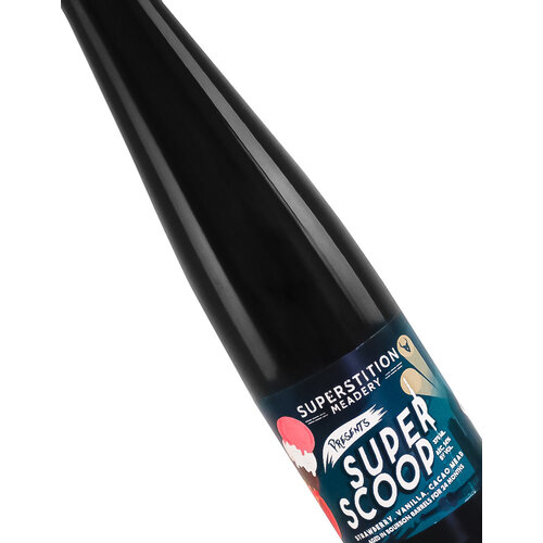 Superstition Meadery "Super Scoop" Strawberry, Vanilla, Cacao Mead 375ml Bottle - Prescott, AZ Superstition Meadery "Super Scoop" Strawberry, Vanilla, Cacao Mead 375ml Bottle - Prescott, AZ