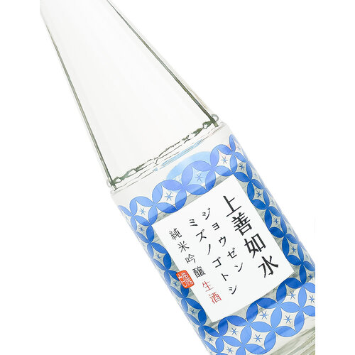Jozen Mizuno Gotoshi Junmai Ginjo Namazake 720ml Bottle Jozen Mizuno Gotoshi Junmai Ginjo Namazake 720ml Bottle