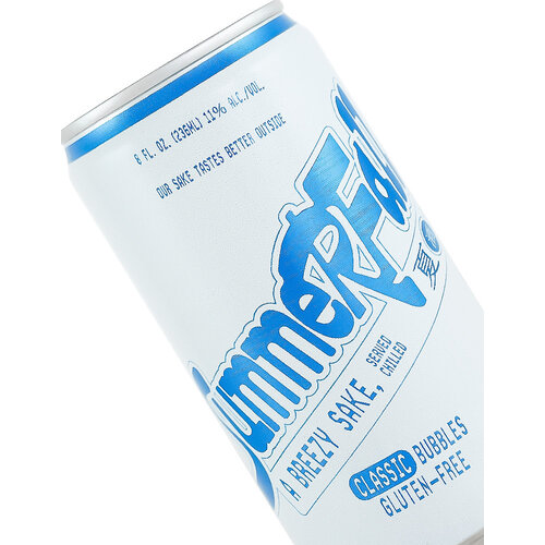 SummerFall Sake 8oz Can, Windsor, California SummerFall Sake 8oz Can, Windsor, California