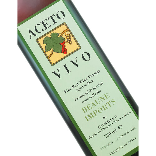 Aceto Vivo Unpasteurized Red Wine Vinegar, Radda in Chianti, Italy Aceto Vivo Unpasteurized Red Wine Vinegar, Radda in Chianti, Italy