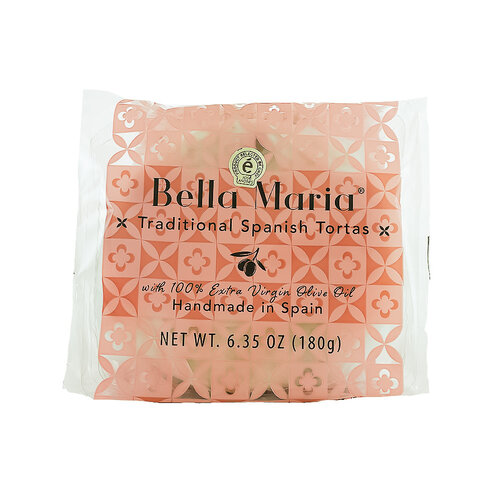 Bella Maria Traditional Spanish Tortas 6.35oz, Seville, Spain Bella Maria Traditional Spanish Tortas 6.35oz, Seville, Spain