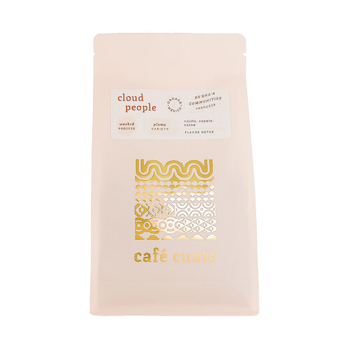 Cafe Cuate "Cloud People" Pluma Variety/Be'ena'a Communities Whole Coffee Beans 8.8oz Bag, Oaxaca, Mexico Roasted In Long Beach, California Cafe Cuate "Cloud People" Pluma Variety/Be'ena'a Communities Whole Coffee Beans 8.8oz Bag, Oaxaca, Mexico Roasted In Long Beach, California