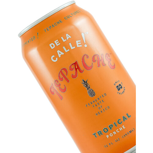 De La Calle! Tepache "Tropical Ponche" 12oz Can - Los Angeles, CA De La Calle! Tepache "Tropical Ponche" 12oz Can - Los Angeles, CA