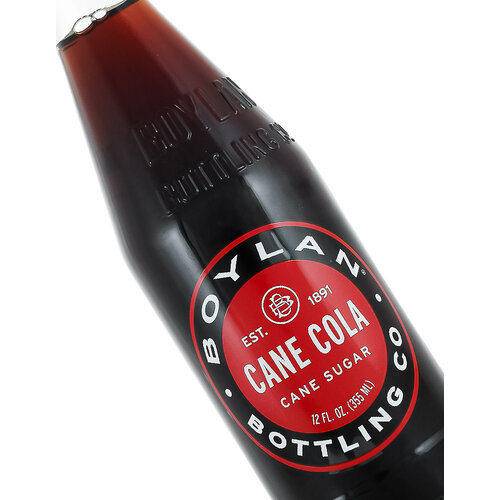 Boylan Cane Cola 12oz Bottle, New York Boylan Cane Cola 12oz Bottle, New York
