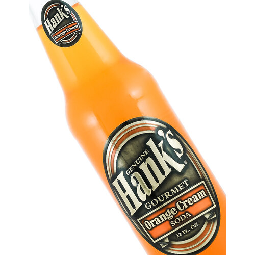 Hank's Gourmet Orange Cream Soda 12oz Bottle, Pennsylvania Hank's Gourmet Orange Cream Soda 12oz Bottle, Pennsylvania
