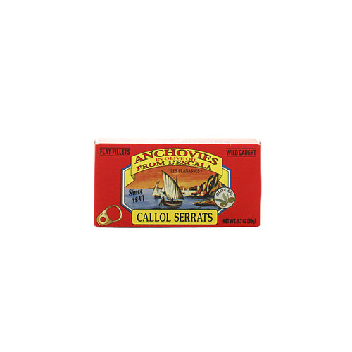 Callol Serrats L'Escala Anchovies in Olive Oil 1.7oz tin, Catalonia Callol Serrats L'Escala Anchovies in Olive Oil 1.7oz tin, Catalonia