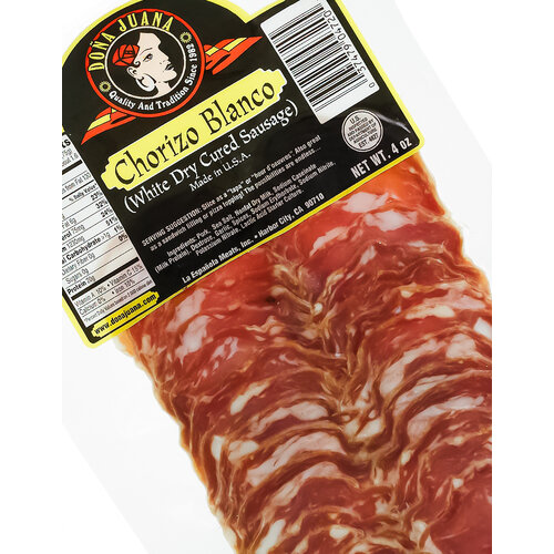 Dona Juana Chorizo Blanco Cut 4oz, Harbor City, California Dona Juana Chorizo Blanco Cut 4oz, Harbor City, California
