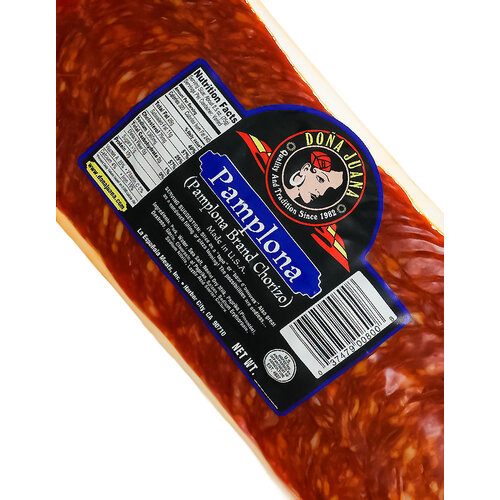 Dona Juana Chorizo Pamplona Cut 4oz Harbor City, California Dona Juana Chorizo Pamplona Cut 4oz Harbor City, California