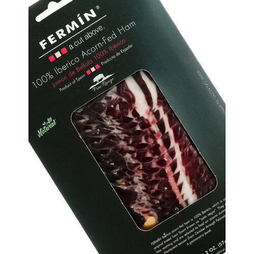 Fermin 100% Iberico Acorn-Fed Ham 2oz, Spain Fermin 100% Iberico Acorn-Fed Ham 2oz, Spain