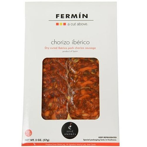 Fermin Chorizo Iberico Iberico Pork Dry Cured Chorizo Sausage 2oz Package, Spain Fermin Chorizo Iberico Iberico Pork Dry Cured Chorizo Sausage 2oz Package, Spain