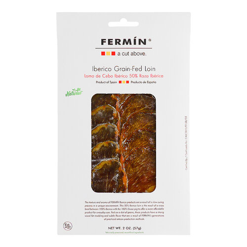 Fermin Iberico Grain-Fed Loin de Cebo Iberico Sliced 2oz, Spain Fermin Iberico Grain-Fed Loin de Cebo Iberico Sliced 2oz, Spain