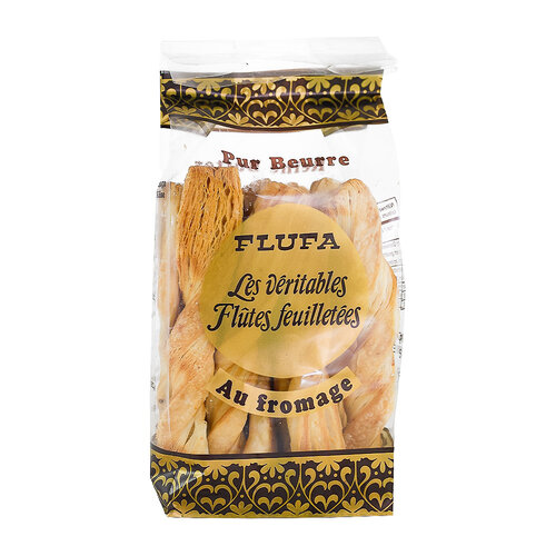 Flufa Flutes Feuilletees Au Fromage Pastry Twists 4.5oz, Switzerland Flufa Flutes Feuilletees Au Fromage Pastry Twists 4.5oz, Switzerland