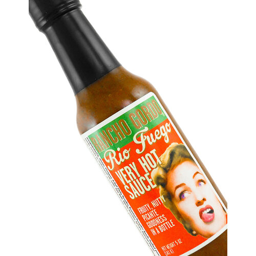 Rancho Gordo "Rio Fuego" Very Hot Sauce 5oz, Napa, California Rancho Gordo "Rio Fuego" Very Hot Sauce 5oz, Napa, California