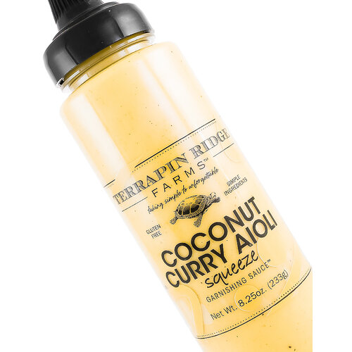 Terrapin Ridge Farms Coconut Curry Aioli Garnishing Sauce 8.25oz Squeeze Bottle Terrapin Ridge Farms Coconut Curry Aioli Garnishing Sauce 8.25oz Squeeze Bottle