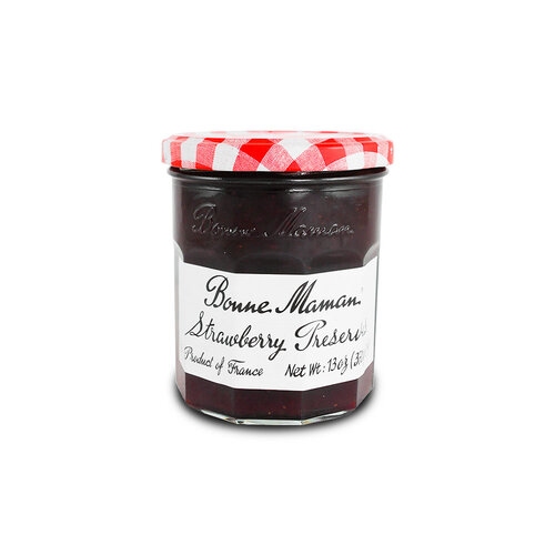 Bonne Maman Strawberry Preserves 13oz Jar, France Bonne Maman Strawberry Preserves 13oz Jar, France