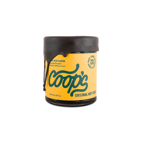 Coop's "Original" Hot Fudge 10oz Jar, Boston, Massachusetts Coop's "Original" Hot Fudge 10oz Jar, Boston, Massachusetts