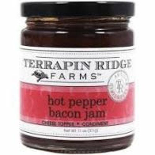 Terrapin Ridge Farms Hot Pepper Bacon Jam 5oz Jar, Clearwater, Florida Terrapin Ridge Farms Hot Pepper Bacon Jam 5oz Jar, Clearwater, Florida