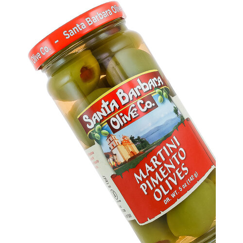 Santa Barbara Olive Co. "Martini Pimento" Olives 5oz Jar Santa Barbara Olive Co. "Martini Pimento" Olives 5oz Jar