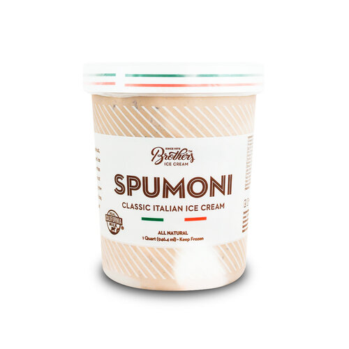 Brothers Spumoni Classic Italian Ice Cream Quart, All Natural, Santa Ana, California Brothers Spumoni Classic Italian Ice Cream Quart, All Natural, Santa Ana, California