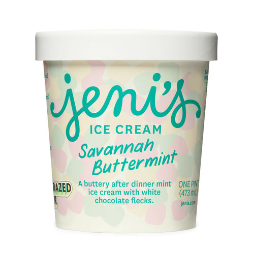 Jeni's "Savannah Buttermint" Ice Cream Pint, Ohio Jeni's "Savannah Buttermint" Ice Cream Pint, Ohio