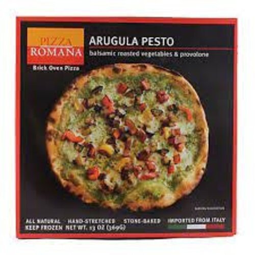 Pizza Romana Arugula Pesto Brick Oven Pizza, Marche, Italy Pizza Romana Arugula Pesto Brick Oven Pizza, Marche, Italy