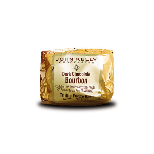 John Kelly 1 Piece Dark Chocolate Bourbon Truffle Fudge Bar 1.7oz, Los Angeles, California John Kelly 1 Piece Dark Chocolate Bourbon Truffle Fudge Bar 1.7oz, Los Angeles, California