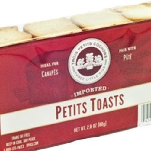 Trois Petits Cochons Petits Toasts 2.8oz Package Trois Petits Cochons Petits Toasts 2.8oz Package