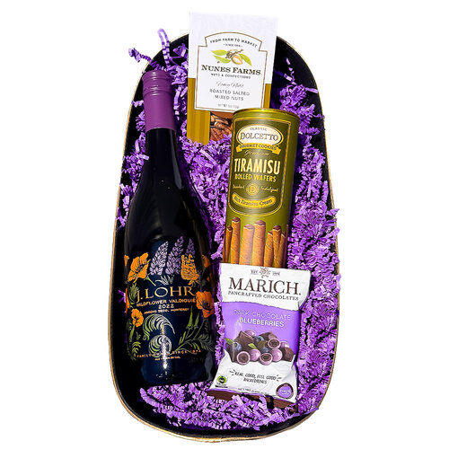 "The Wildflower" J. Lohr Valdiguie Gift Basket "The Wildflower" J. Lohr Valdiguie Gift Basket