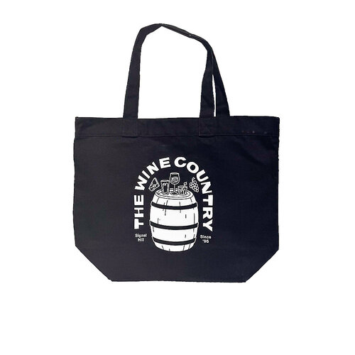 Black Canvas Tote Provision Barrel Black Canvas Tote Provision Barrel
