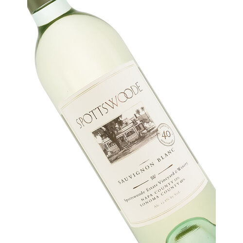 Spottswoode 2023 Sauvignon Blanc, 52% Napa Valley, 48% Sonoma County Spottswoode 2023 Sauvignon Blanc, 52% Napa Valley, 48% Sonoma County