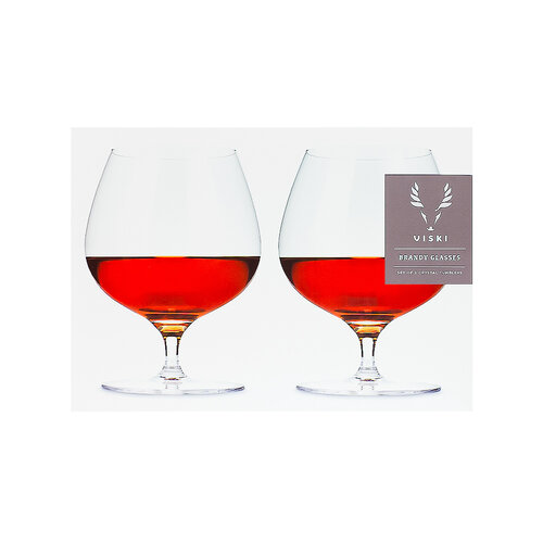 Viski "Wingback" Brandy Glasses Set of 2 Viski "Wingback" Brandy Glasses Set of 2
