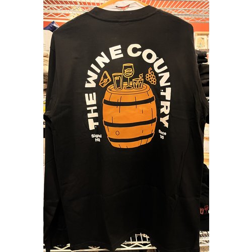Heavy Weight Provision Barrel Black Pocket Long Sleeve Shirt S-M-L-XL-2XL Heavy Weight Provision Barrel Black Pocket Long Sleeve Shirt S-M-L-XL-2XL