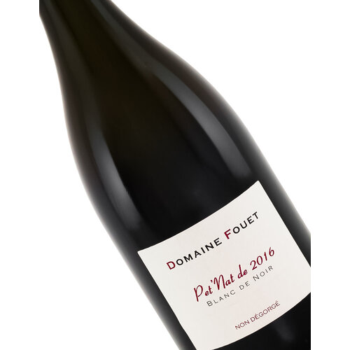 Domaine Fouet 2016 Blanc De Noir "Pet 'Nat" Sparkling Wine, Loire Valley France Domaine Fouet 2016 Blanc De Noir "Pet 'Nat" Sparkling Wine, Loire Valley France