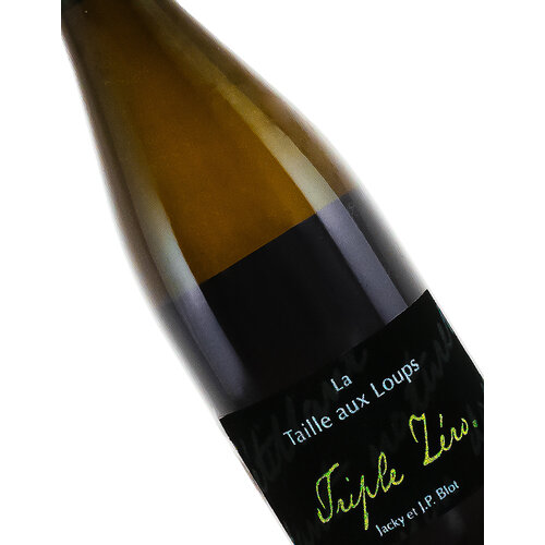 La Taille Aux Loups Jacky Blot "Triple Zero" Montlouis Sur Loire, Loire Valley La Taille Aux Loups Jacky Blot "Triple Zero" Montlouis Sur Loire, Loire Valley