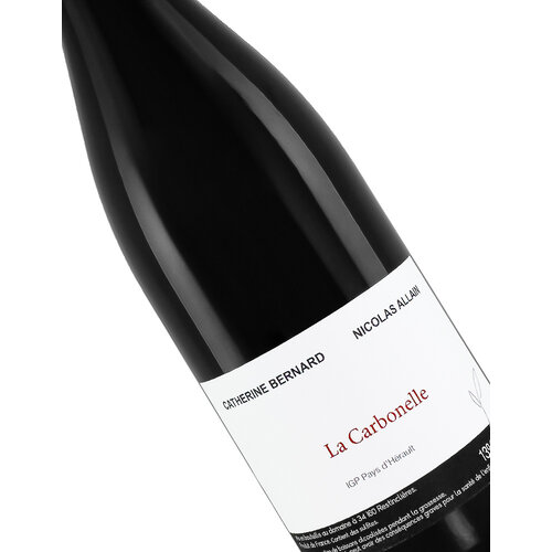 Catherine Bernard Nicolas Allain "La Carbonelle" 2020 Red Wine, France Catherine Bernard Nicolas Allain "La Carbonelle" 2020 Red Wine, France