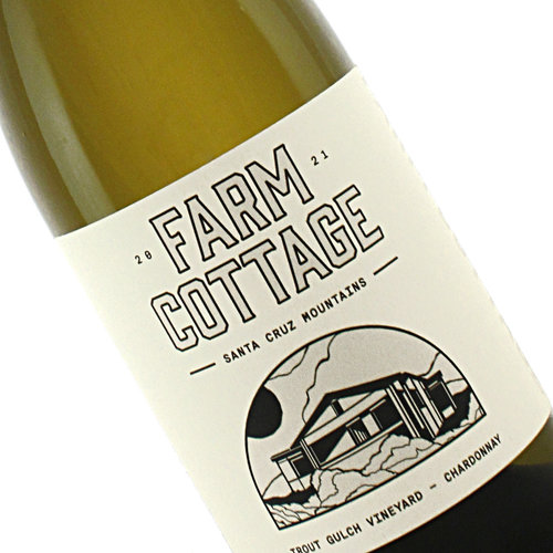 Farm Cottage 2021 Chardonnay, Trout Gulch Vineyard, Santa Cruz Mountains Farm Cottage 2021 Chardonnay, Trout Gulch Vineyard, Santa Cruz Mountains