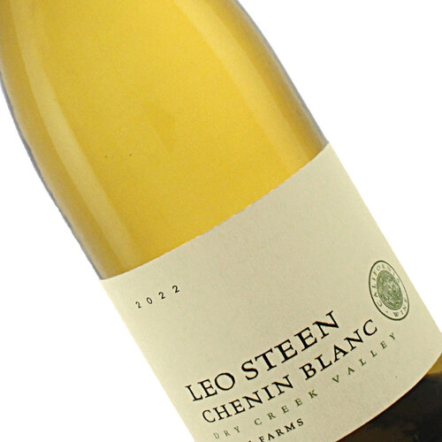 Leo Steen 2023 Chenin Blanc, Dry Creek Valley, Saini Farms, Sonoma County Leo Steen 2023 Chenin Blanc, Dry Creek Valley, Saini Farms, Sonoma County