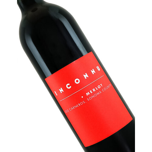 Inconnu 2018 Merlot, Los Carneros, Sonoma County Inconnu 2018 Merlot, Los Carneros, Sonoma County