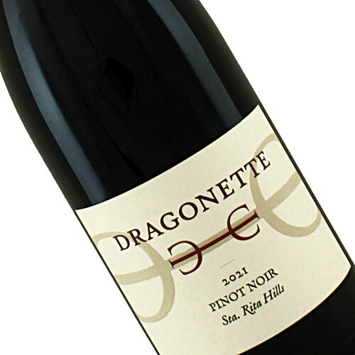 Dragonette Cellars 2021 Pinot Noir, Sta. Rita Hills, Santa Barbara County Dragonette Cellars 2021 Pinot Noir, Sta. Rita Hills, Santa Barbara County