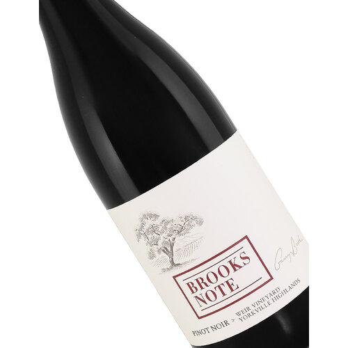 Brooks Note 2022 Pinot Noir, Weir Vineyard, Yorkville Highlands Brooks Note 2022 Pinot Noir, Weir Vineyard, Yorkville Highlands