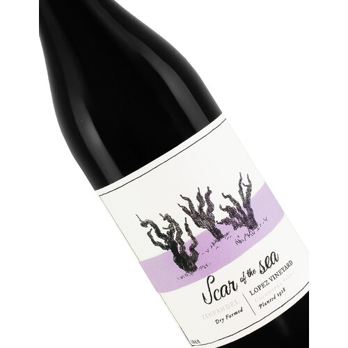 Scar of the Sea 2023 Zinfandel, Lopez Vineyard, Cucamonga Valley Scar of the Sea 2023 Zinfandel, Lopez Vineyard, Cucamonga Valley
