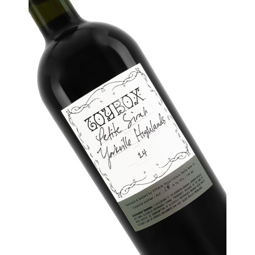 Toybox 2021 Petite Sirah, Yorkville Highlands, Santa Rosa Toybox 2021 Petite Sirah, Yorkville Highlands, Santa Rosa