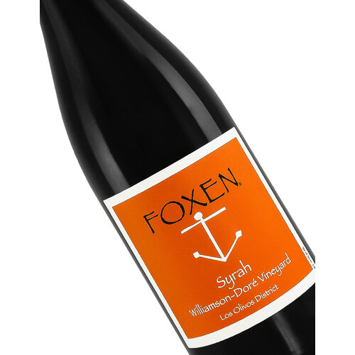 Foxen 2020 Syrah, Williamson-Dore Vineyard, Los Olivos District Foxen 2020 Syrah, Williamson-Dore Vineyard, Los Olivos District