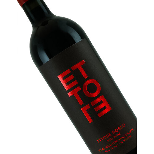 Ettore 2018 Rosso Red Wine, Mendocino, California Ettore 2018 Rosso Red Wine, Mendocino, California