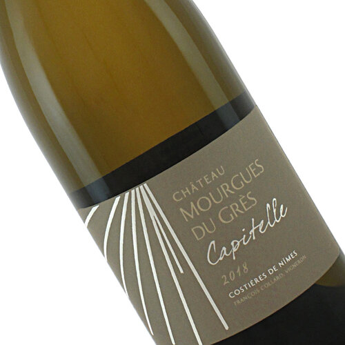 Chateau Mourgues Du Gres 2018 "Capitelle" Blanc, Costieres De Nimes, Rhone Chateau Mourgues Du Gres 2018 "Capitelle" Blanc, Costieres De Nimes, Rhone