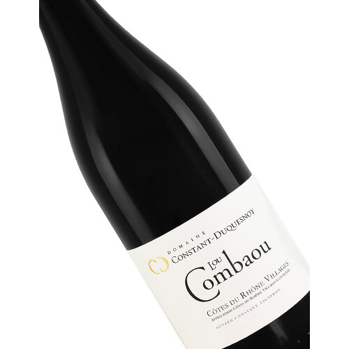 Domaine Constant-Duquesnoy 2019 Cotes Du Rhone Villages "Lou Combaou", Rhone Valley Domaine Constant-Duquesnoy 2019 Cotes Du Rhone Villages "Lou Combaou", Rhone Valley
