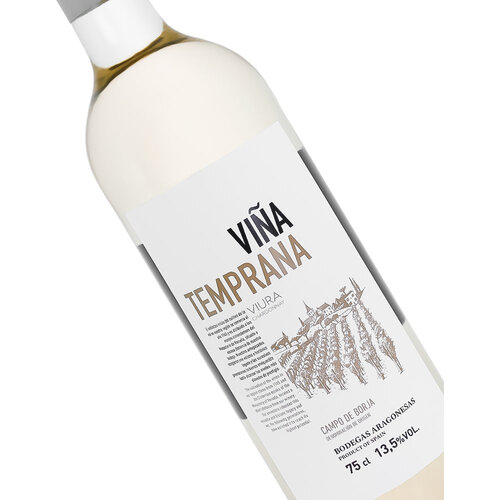 Bodegas Aragonesas 2022 Vina Temprana Viura, Campo de Borja, Spain Bodegas Aragonesas 2022 Vina Temprana Viura, Campo de Borja, Spain