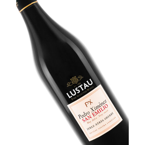 Lustau N.V. Solera Familiar Pedro Ximenez Sherry San Emilio, Jerez, Spain Lustau N.V. Solera Familiar Pedro Ximenez Sherry San Emilio, Jerez, Spain