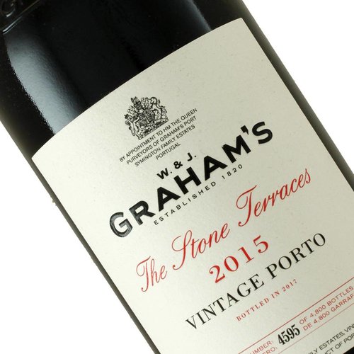 Graham's 2015 "The Stone Terraces" Vintage Porto, Portugal Graham's 2015 "The Stone Terraces" Vintage Porto, Portugal